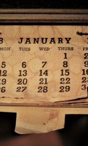 The calendars of the successful people