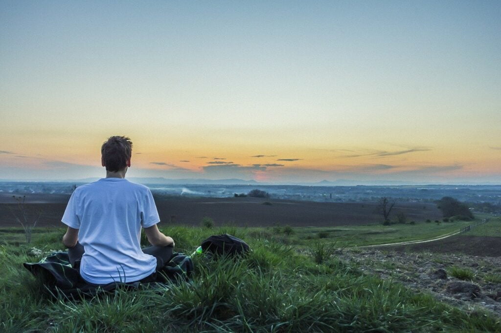 meditating